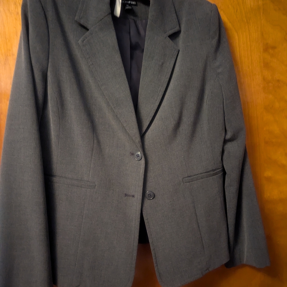 Women's gray blazer